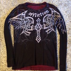 Affliction thermal size large